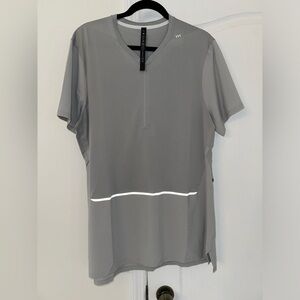 Lululemon All Terrain Short Sleeve (Size XL) - Grey